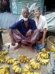 Mein sehr netter Bananenverkäufer