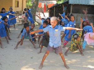 Bangladesch, Jhenaighati, Dorfschule