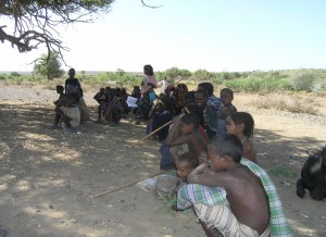 Äthiopien, AFAR, mobile Alphabetisierung