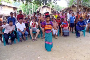 Chittagong, Eine kulturelle Darbietung gehört zum Empfang