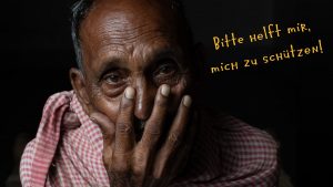 Corona Katastrophe in Indien - Bitte helft mir mich zu schützen