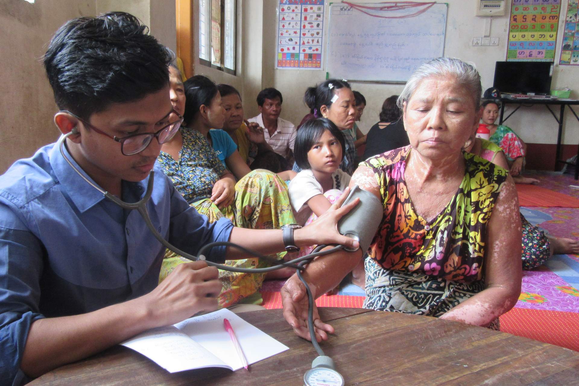 Mobile Gesundheitsversorgung in Myanmar