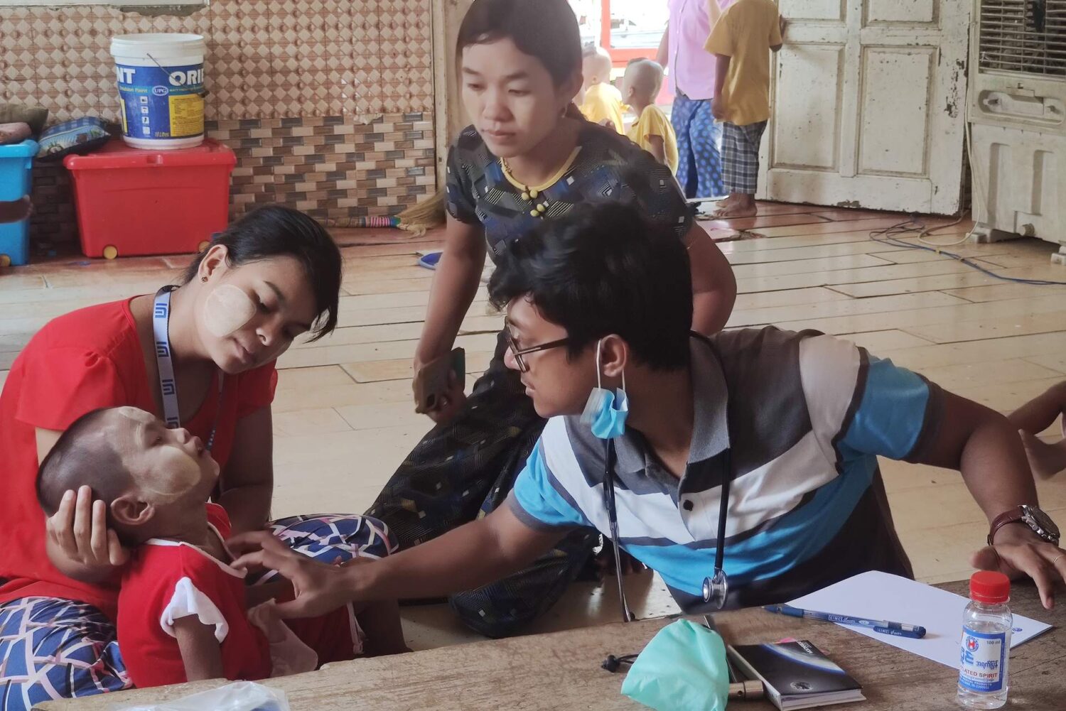 Gesundenuntersuchung, Mobile Gesundheitsversorgung in Myanmar