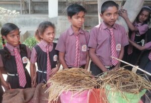Umweltschutzworkshop mit indischen Kindern