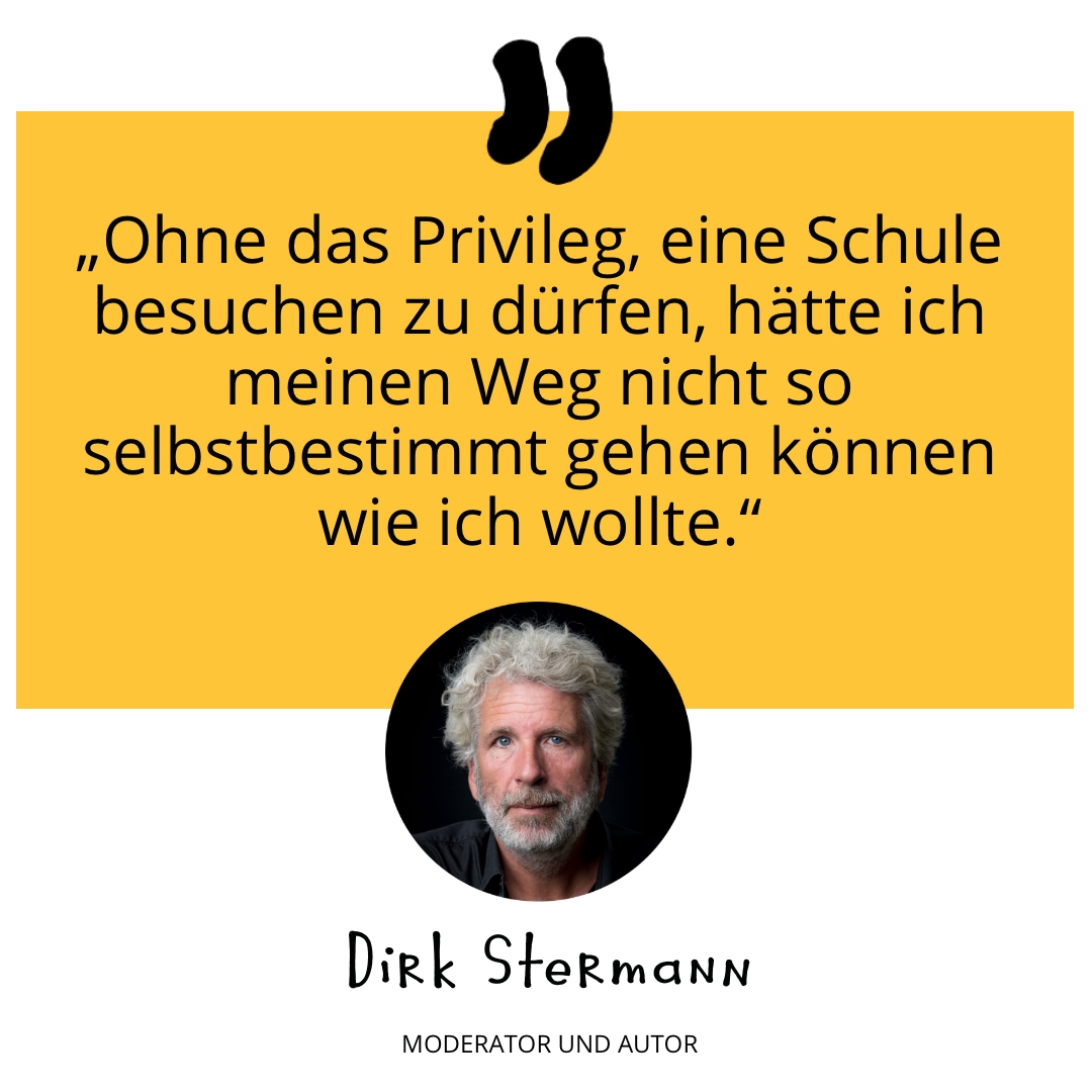 Dirk Stermann über Bildungsgerechtigkeit