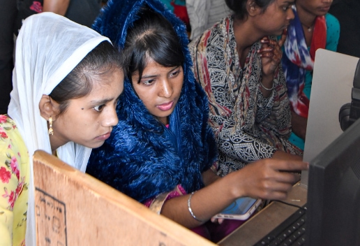 Computerschule Indien