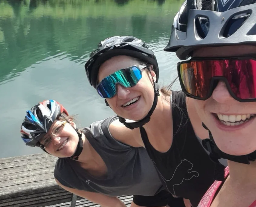 Mitradlerinnen von Bines Challenge