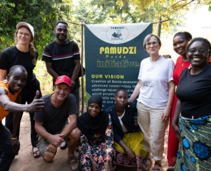 Das SONNE-Team besucht die Partnerorganisation Pamudzi in Malawi