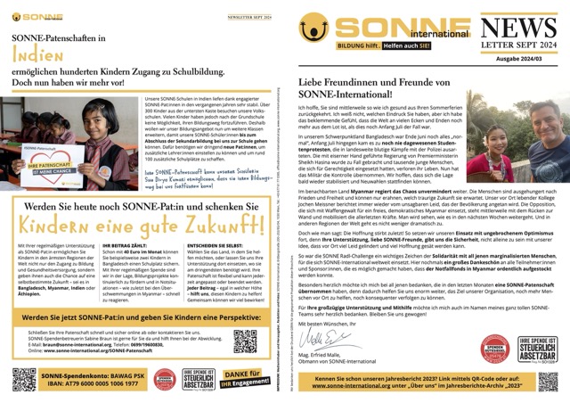 Newsletter September 2024
