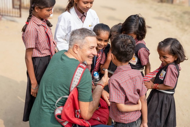 Neugierige Begegnungen in Indien