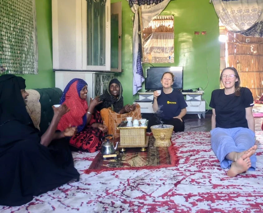 Sabine in Äthiopien