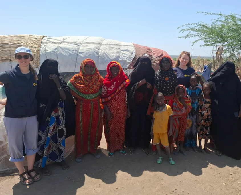 Ulli und Sabine mit Afar