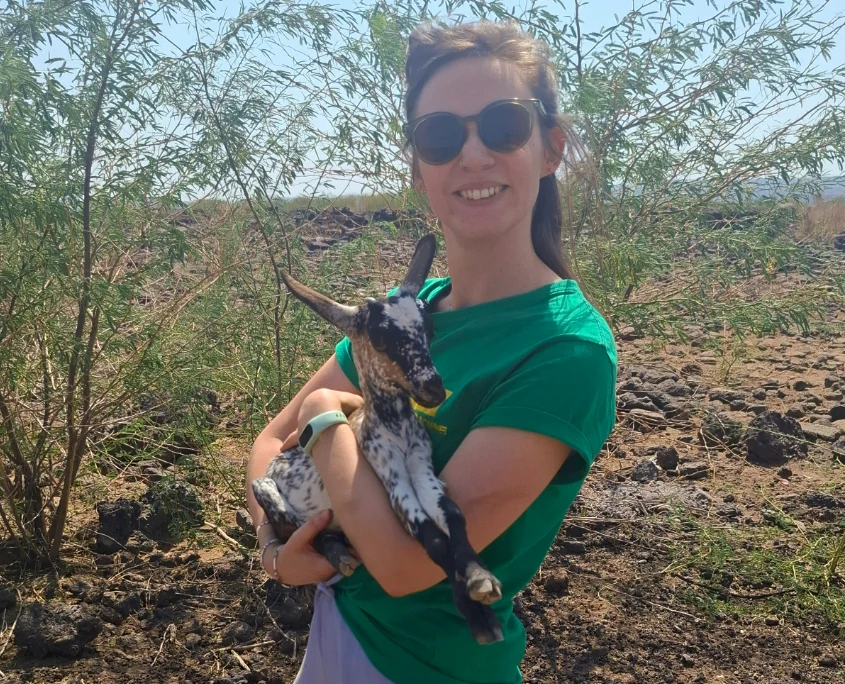 Ulli in Äthiopien_Ziege