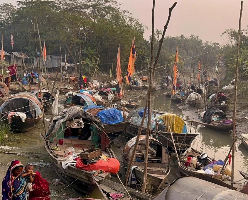 Vorhaben 2026_Mantas_c_SONNE-International_2026 Boote der Manta-Community in Bangladesch